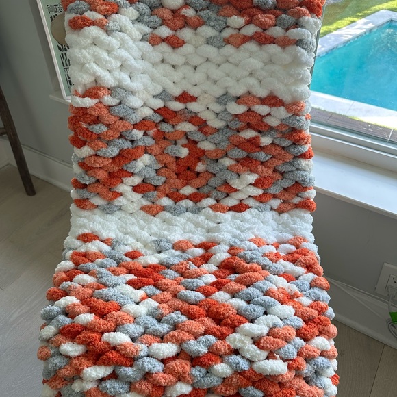 Chunky Coastal Blanket Throw - Picture 4 of 4